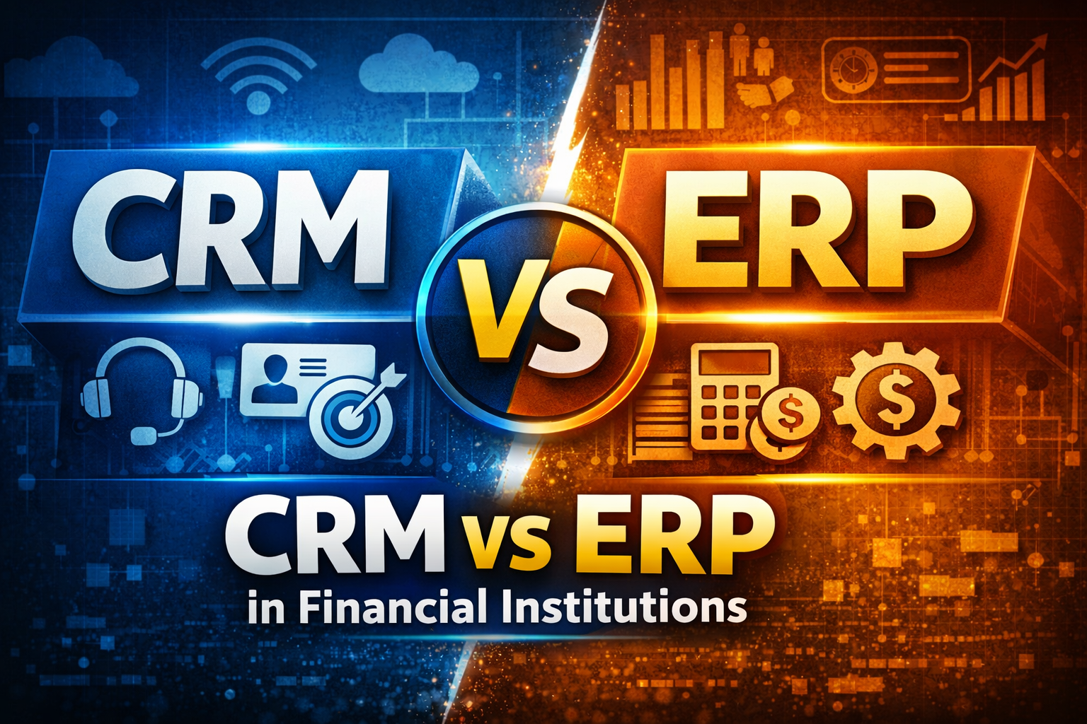 CRM vs ERP in Financial Institutions: Key Differences You Need to Know
