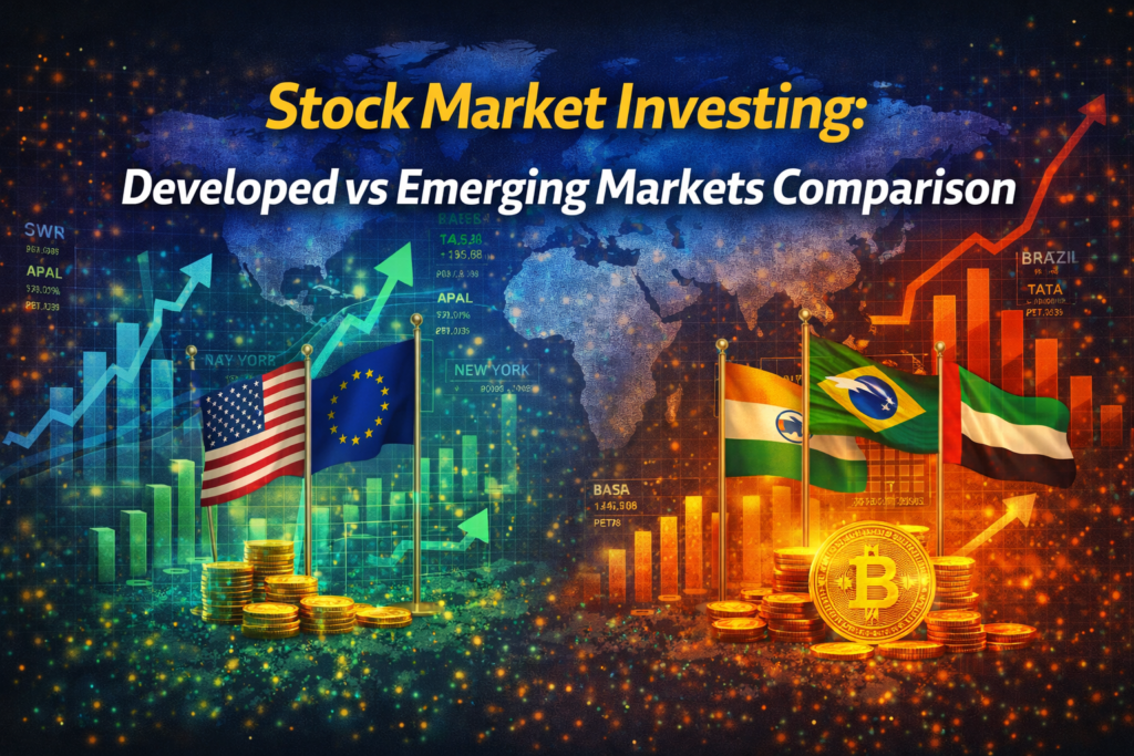 Stock Market Investing: Developed vs Emerging Markets Comparison