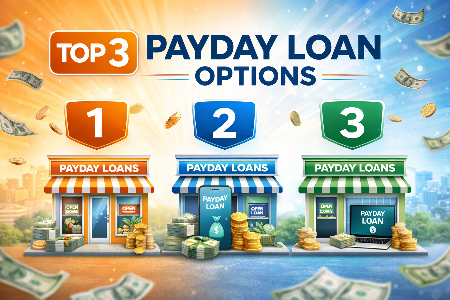 Top 3 Payday Loan Options: A Complete Guide to Choosing the Right Payday Loan